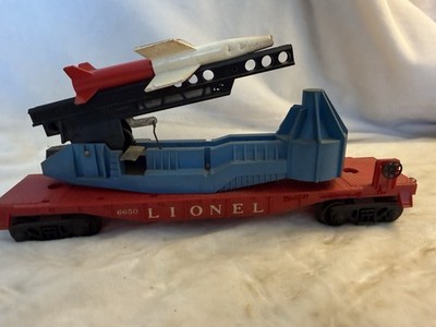 Lionel Postwar -  6650 Rocket / Missile Launch Car - O Gauge