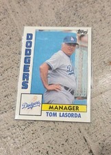 1984 Topps - Tommy Lasorda #681 Blank Back Hall Of Fame Pack Fresh Free Shipping