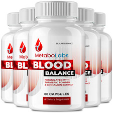 MetaboLabs Blood Balance Capsules, Advanced Daily Multivitamin 5 Pack 