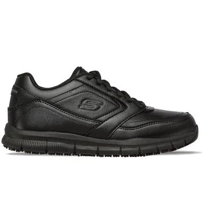 Schuhe Skechers Work: Nampa- Wyola 77235EC-BLK - 9W