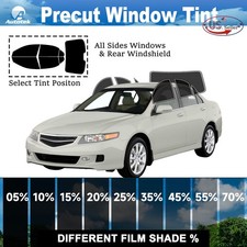 Window Privacy Film Precut Window Tint 2ply For 2004-2008 Acura Tsx Window Privacy Film Precut Window Tint 2ply For 2004-2008 Acura Tsx