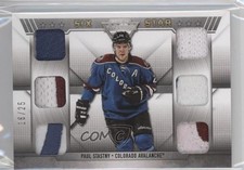 2013-14 Panini Titanium Six Star Memorabilia 16/25 Paul Stastny #6S-PAS 1p3