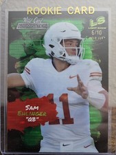 Wild Card 2021 Alumination Sam Ehlinger Light Show Rookie #LS44 /10 Football