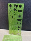 Berol RapiDesign other set of 6 Electric Templates R-31 no. 316 540 77 & triangl — photo 10