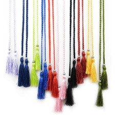 Women Tassel Belts Ladies Braided Belt Rope Belt Self-Tie Fashion Thin Waist