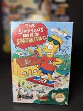 NINTENDO NES || THE SIMPSONS BART VS. THE SPACE MUTANTS IN OVP + ANLEITUNG ||