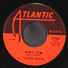LAVERN BAKER: tiny tim / for love of you ATLANTIC 7" Single 45 RPM