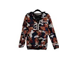 Reason Leopard Print New York Light Anorack Jacket Size Small winter Christmas