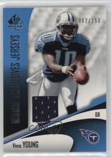 2006 SP Authentic Rookie Exclusives Jerseys 62/150 Vince Young #REJ-VY 0i1b