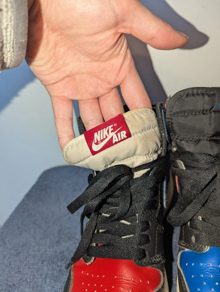 Nike Air Jordan 1 Retro Alto Og BG Top 3 Talla 5.5Y 575441-026 Tenis Foto 4 de 4