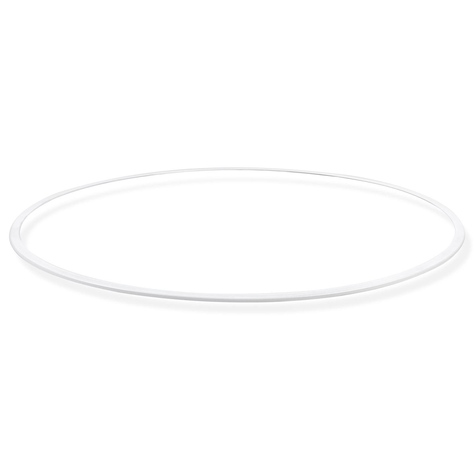 4PCS Alloy White Wheel Rim Protector Wheels Rim Cover Rings For Maserati Ghibli