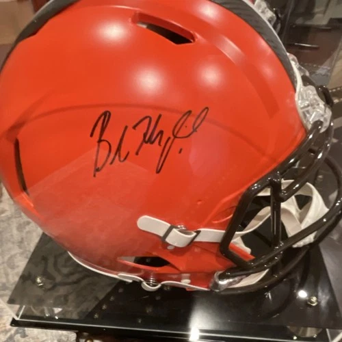 Signed Original Cleveland Browns Football Helmet Autographed