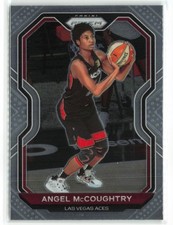 Angel McCoughtry 2021-22 Panini Prizm WNBA Las Vegas Aces #44
