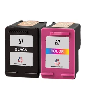 Cartouches d'encre compatibles HP 67 noir / Couleur Combo Variation-USA