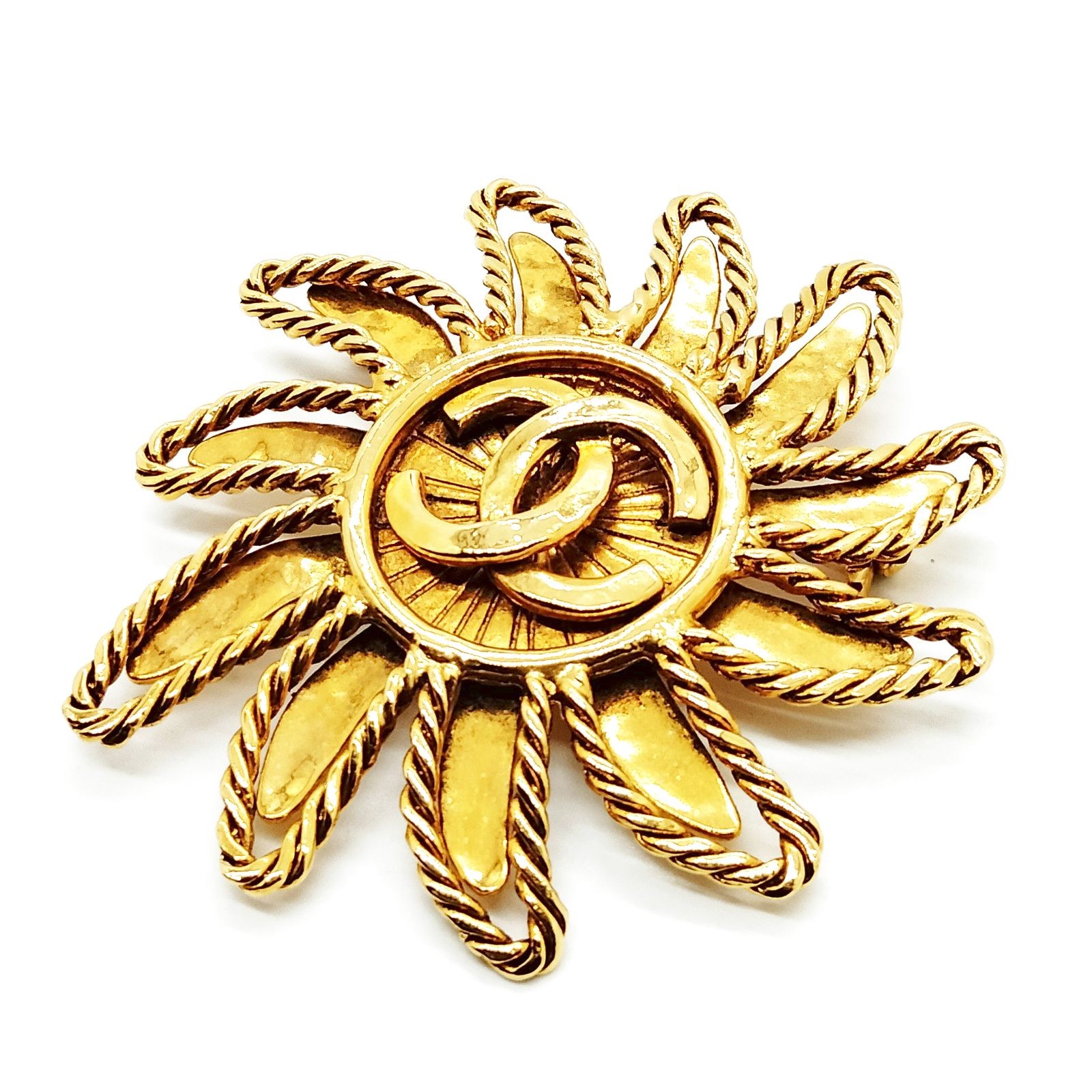 Chanel Brooch Pin Gold 94 A 4486971