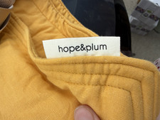 Hope Plum Yellow Baby Carrier Panel, Buckle Closure, Infant/Toddler