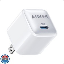 Anker USB C Charger Block 20W Nano Pro , PIQ 3.0 Compact Fast Charger for iP