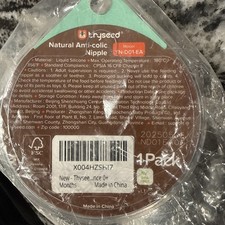 Thyseed Natural Anti-Colic Nipple 0-1 Months