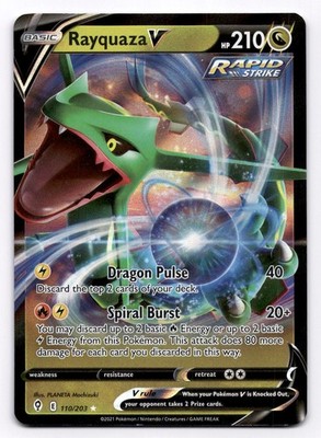 Rayquaza V Crown Zenith - Pokemon NM 100/159