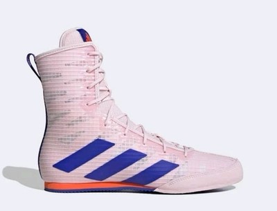 Adidas Box Hog 4 Men s Size 10 Boxing Shoes Sneaker Pink Blue IH2733