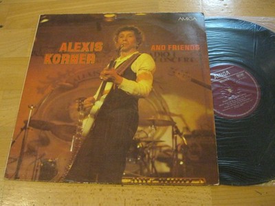 LP Alexis Korner and Friends Same Stormy Monday Blues Vinyl Amiga DDR 8 55 873