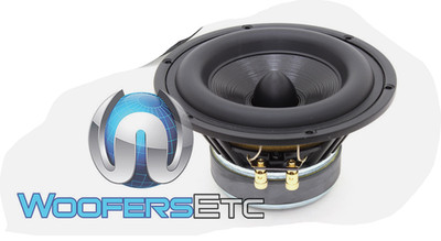 SINGLE PIECE OPEN BOX CDT AUDIO HD-M6+ DVC 6.8'' 120W RMS SUBWOOFER BASS SPEAKER