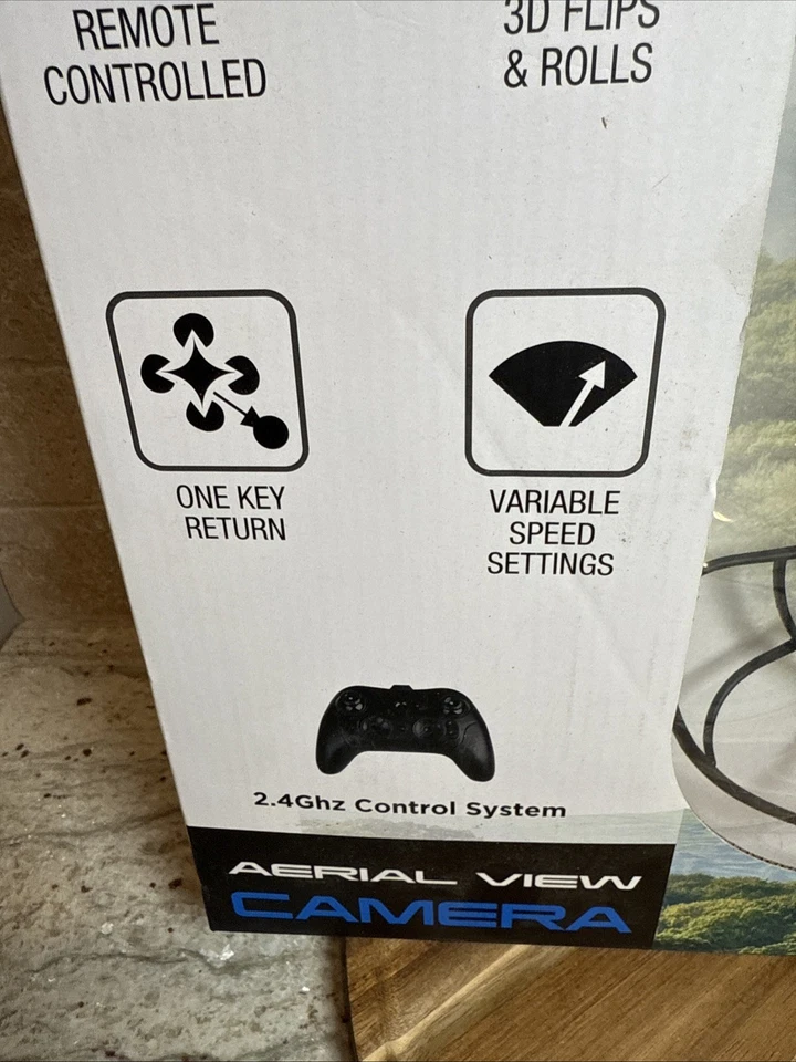 New in package Vivitar DRC188-BLK-STK-6 Wi-Fi Fly View Camera Drone - Black - Image 3 of 4