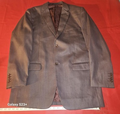 Mens 2 Piece Suit Waist 36 -38 Measurements Shown In Photos XL