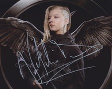 NATALIE DORMER as Cressida - The Hunger Games GENUINE SIGNED AUTOGRAPH