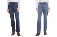 Wrangler Women's High-Rise Bootcut Stretch Jeans