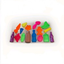 15 VTG Mattel Tuff Stuff Kids Plastic Play Toy Pretend Food POP Milk Steak