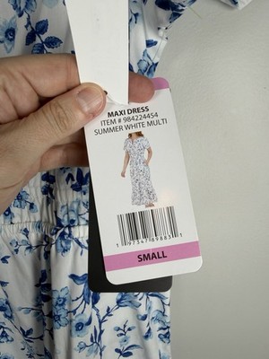 French Connection Maxi Dress 100% Cotton Blue Floral Boho Cottagecore Small NEW | eBay French Connection Maxi Dress 100% Cotton Blue Floral Boho Cottagecore Small NEW | eBay
