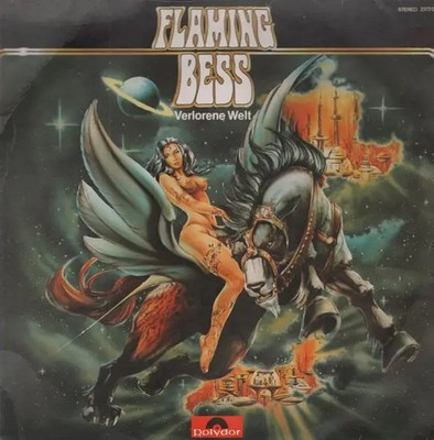 Flaming Bess Verlorene Welt NEAR MINT Polydor Vinyl LP