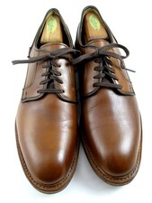 Allen Edmonds "WALKER" Men's Plain-toe Leather Derby 9.5 D Chili USA (825N)