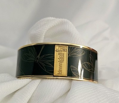 Vintage Kimmidoll Yuna Bracelet Dragonfly Green Gold 