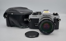 Nikon FG-20 35mm Film Camera Nikon AI-S 50mm f1.8 Series E Pancake, Mint 1035