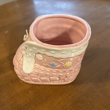 Baby Planter Pink Shoe Vintage