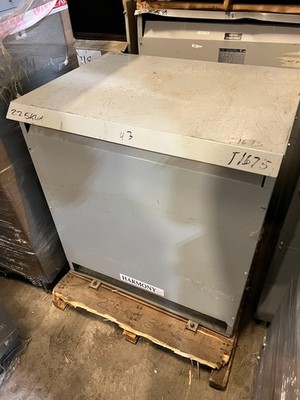 Mirus 225KVA Transformer 480-208 Volt 3-Phase CU Windings -T1675-NEW-S