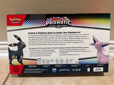 POKEMON TCG Prismatic Evolutions Premium Figure Collection ✓ In