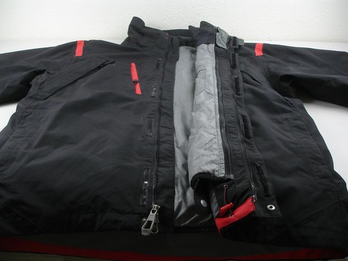 Men's sz L The North Face ATGN Antora Triclimate Jacket 3-in-1 Black Red Winter - Picture 12 of 24