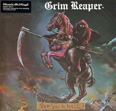Grim Reaper See You In Hell LP New 8718469532902