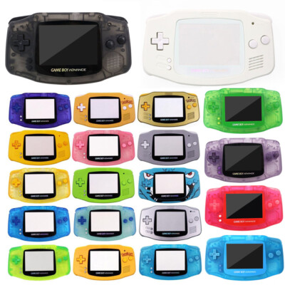 Trimmed GBA Shell for IPS V2 Backlight LCD Kits Color button for Gameboy Advance