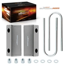 3" Rear Drop Kit Lowering Blocks U-Bolts for Chevy C10 Pickup 1963-1972