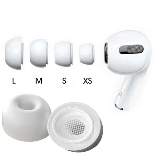 BAPPSUS - Replacement Eartips For AirPods Ear Tips Buds Silicone Rubber Eartips