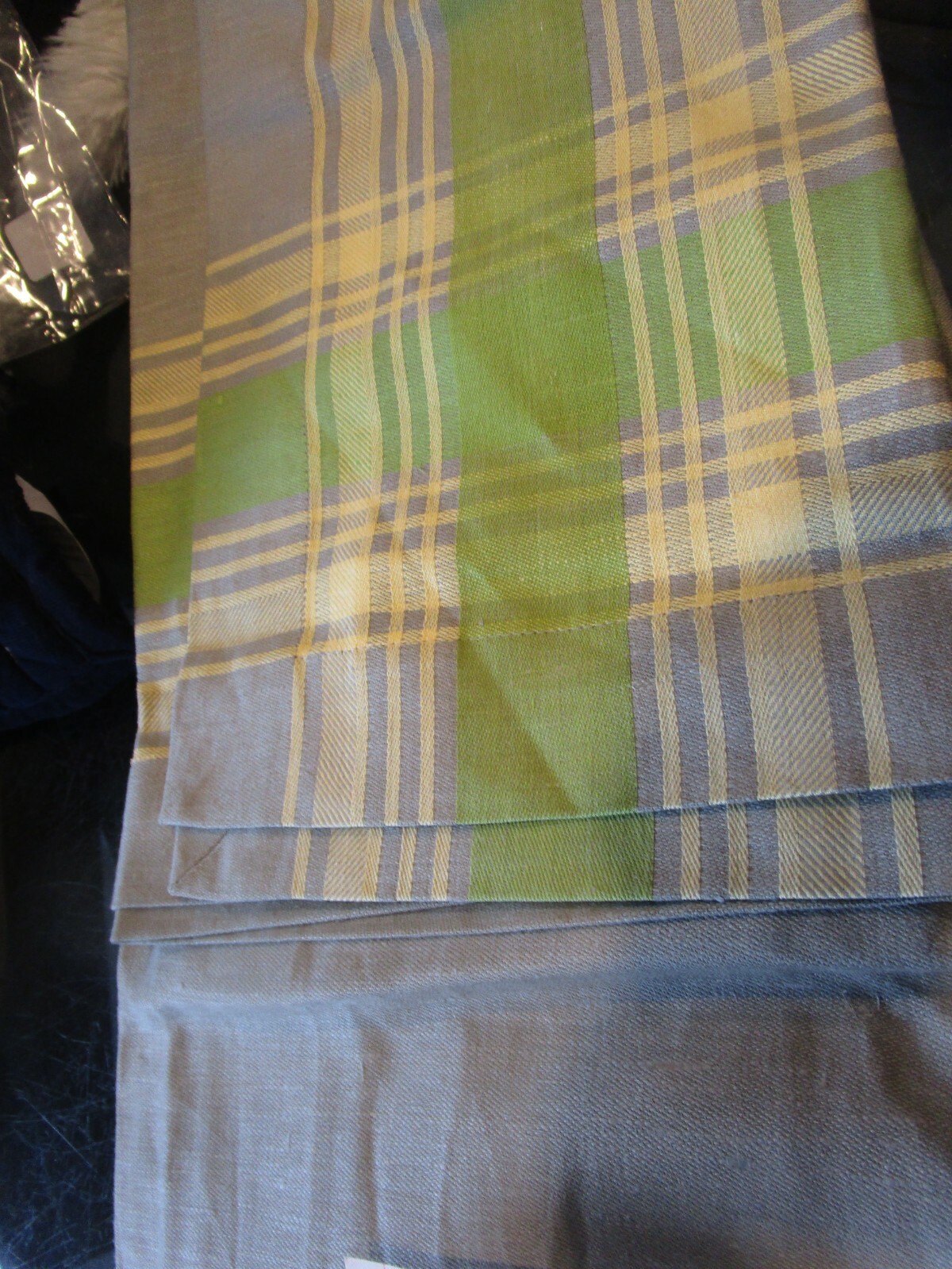 Williams Sonoma Porto Jacquard stripe  tablecloth 70 108  New wo tag Issue