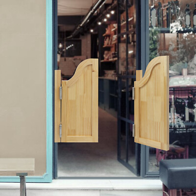Partition Door Swing Solid Wood Door for Shop Entrance Partition Door 70x70cm