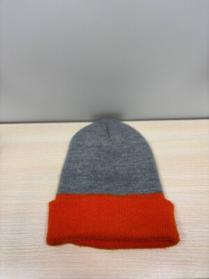 Hat beanie Carhartt Color Gray/Orange | eBay
