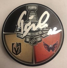 TOMAS NOSEK SIGNED VEGAS GOLDEN KNIGHTS STANLEY CUP PUCK AUTOGRAPH