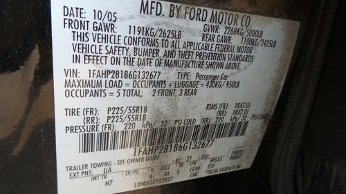 Transfer Case 4 Upper Mounting Bosses Fits 05-07 FIVE HUNDRED 171833 - Picture 10 of 11