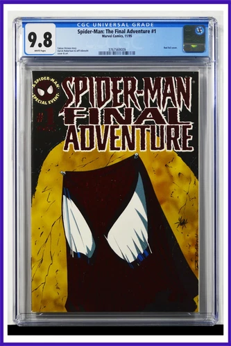 Spider-Man The Final Adventure #1 CGC Graded 9.8 Marvel 1995 Red Foil Comic Book